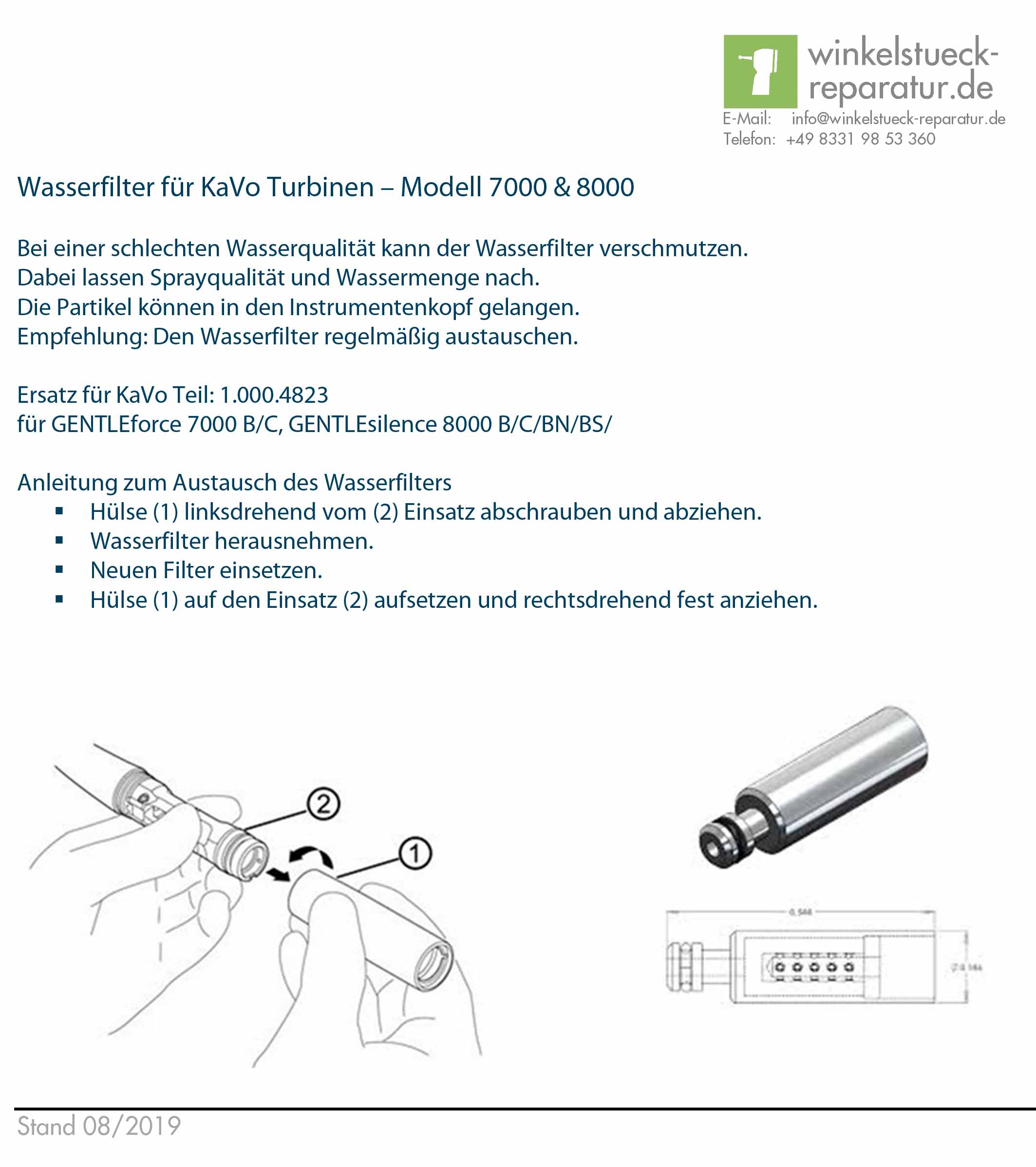 Microsoft Word – Ersatzfilter KaVo 7000 & 8000 – Neu.docx
